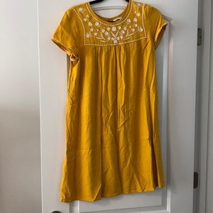 Old Navy Mustard Dress